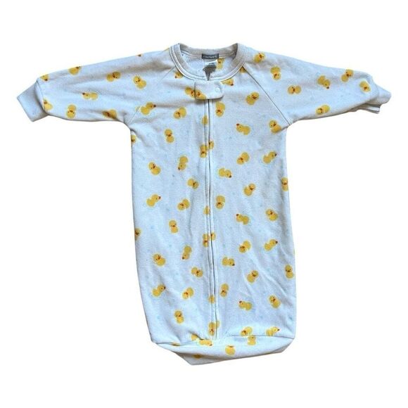Baby Boys Carters Puddle Ducks Print Micro-Fleece Sleep Sack Bundler - One Size - Picture 1 of 1